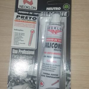 SILICONE ALTA TEMPERATURA PRETO